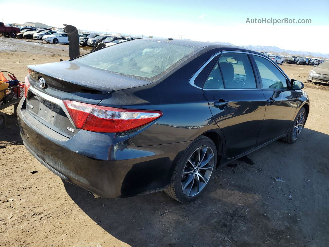 2016 Toyota Camry Le Синий vin: 4T1BF1FK8GU532326