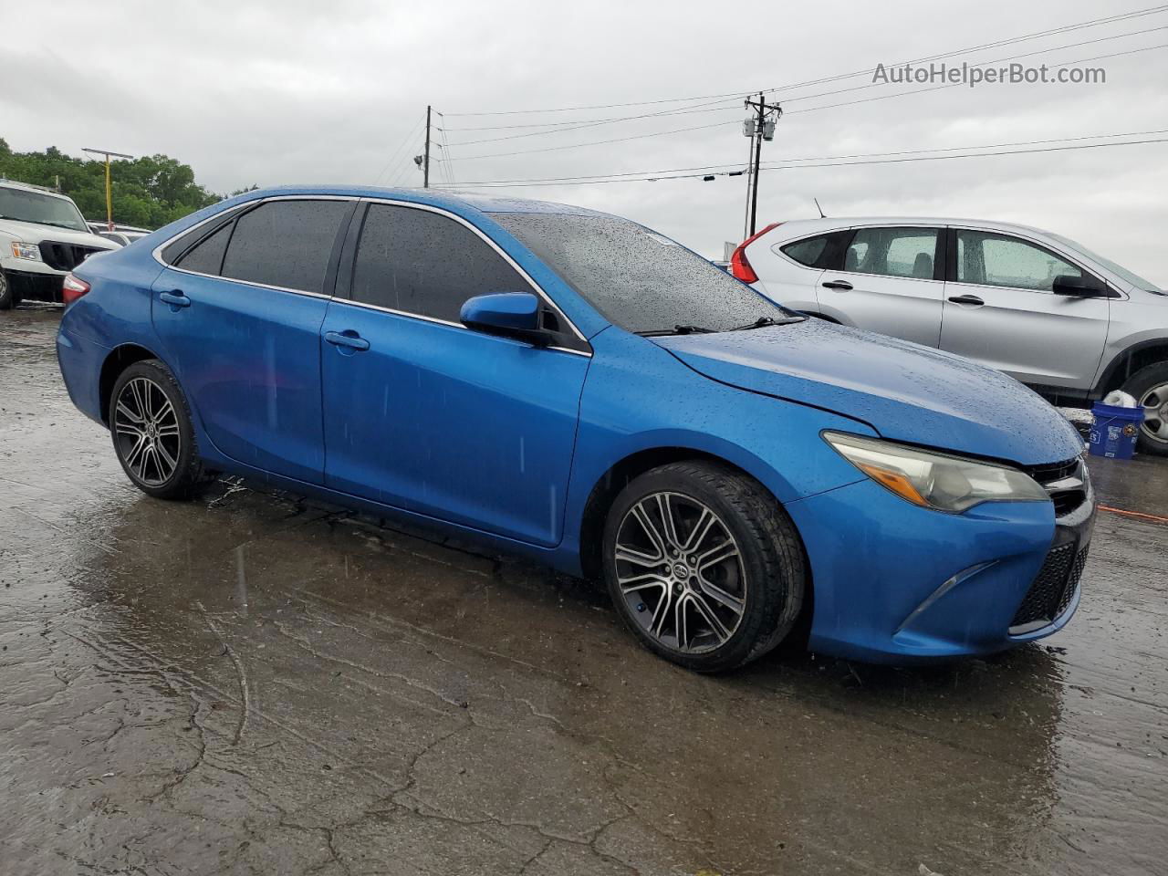 2016 Toyota Camry Le Blue vin: 4T1BF1FK8GU566833