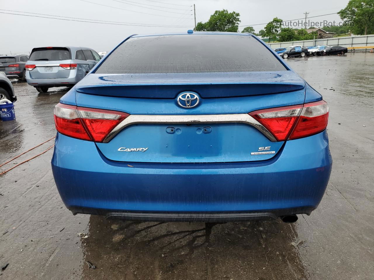 2016 Toyota Camry Le Blue vin: 4T1BF1FK8GU566833