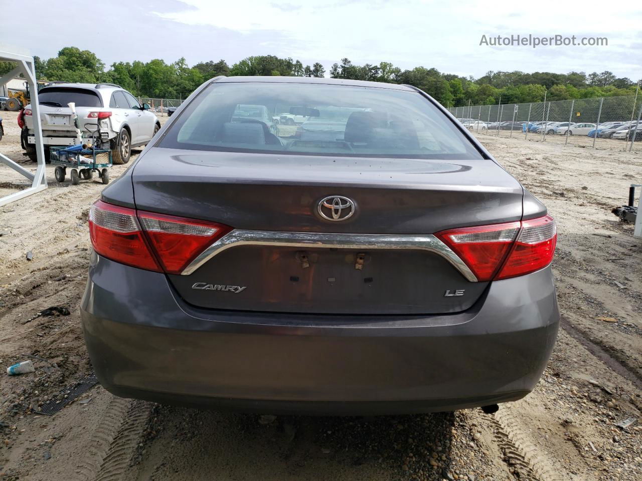 2016 Toyota Camry Le Gray vin: 4T1BF1FK8GU584149