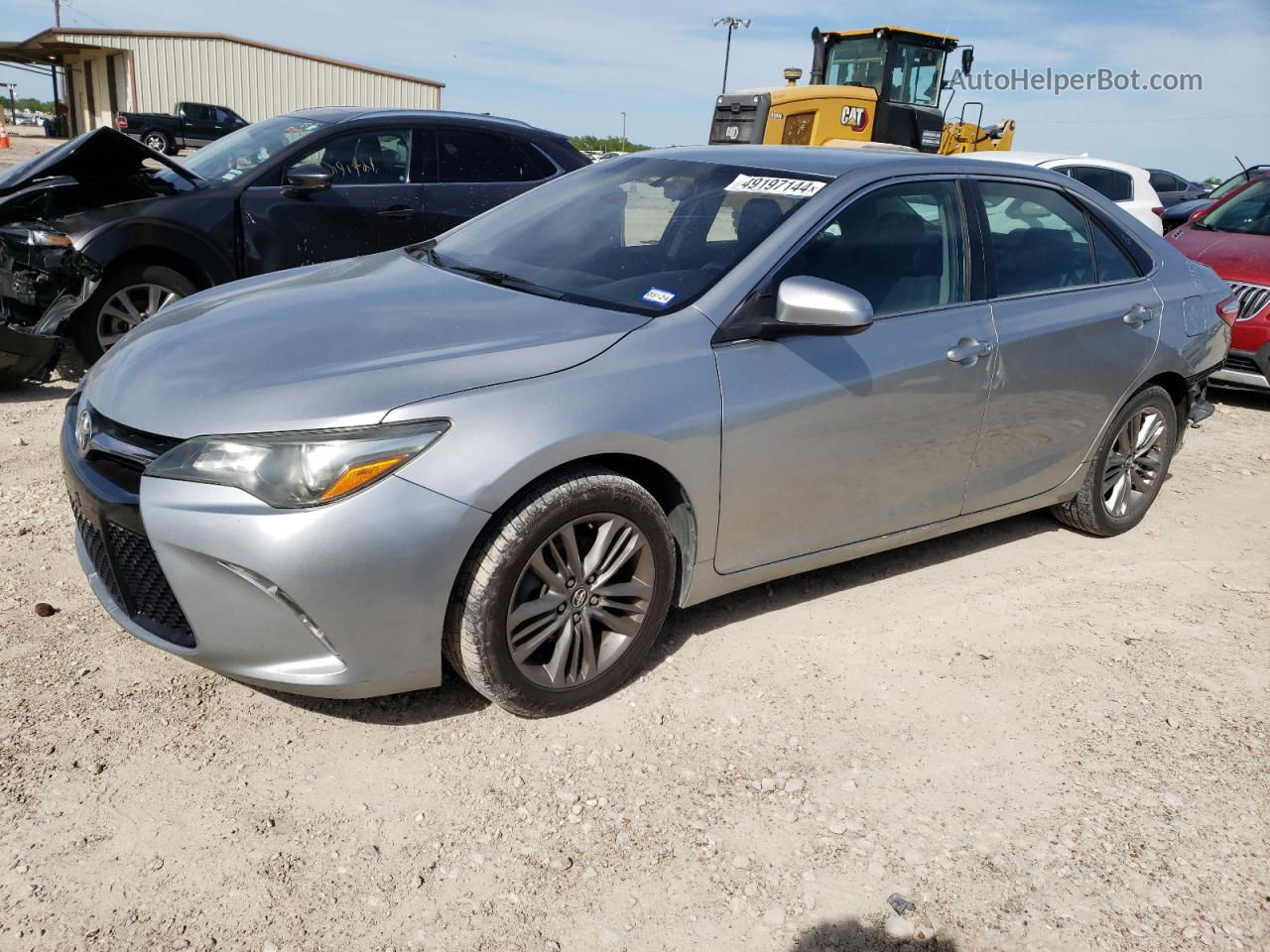 2016 Toyota Camry Le Silver vin: 4T1BF1FK8GU592980