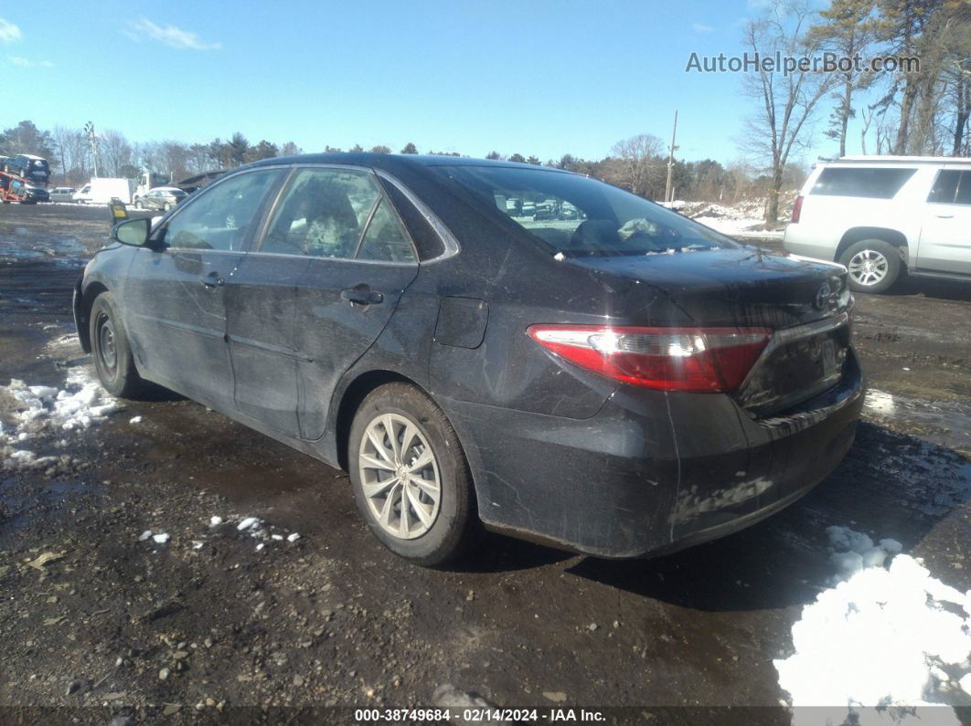 2017 Toyota Camry Le Black vin: 4T1BF1FK8HU279185