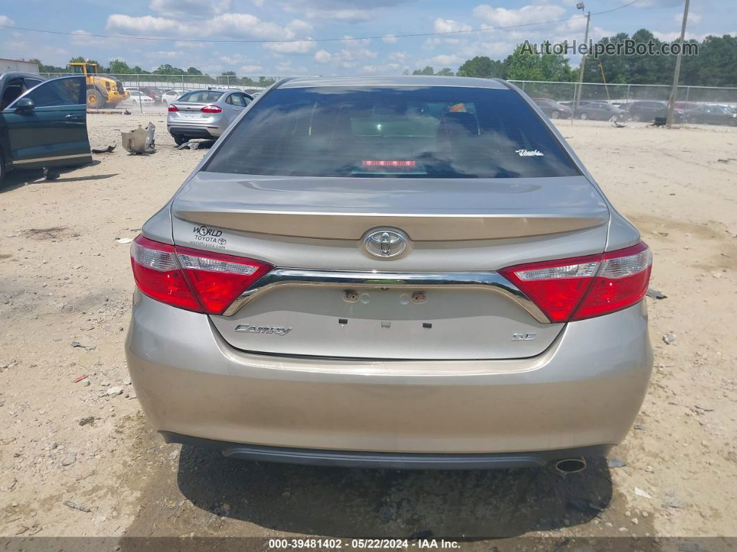 2017 Toyota Camry Se Beige vin: 4T1BF1FK8HU353642