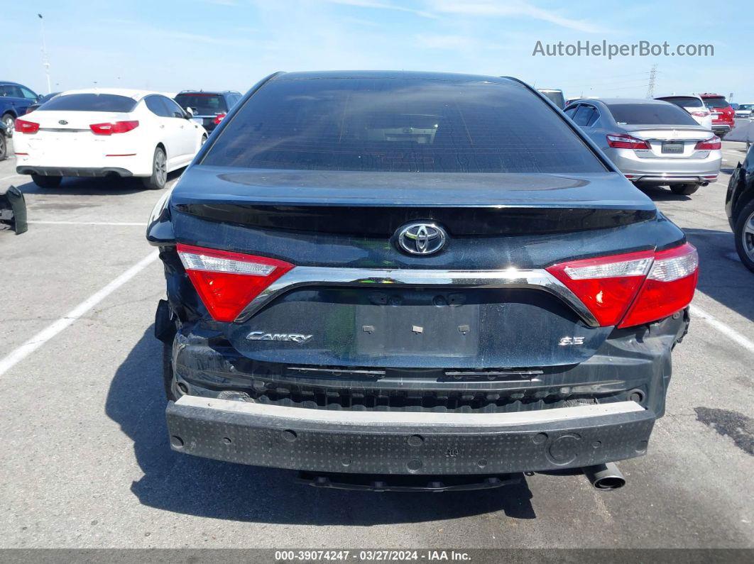 2017 Toyota Camry Se Black vin: 4T1BF1FK8HU378962