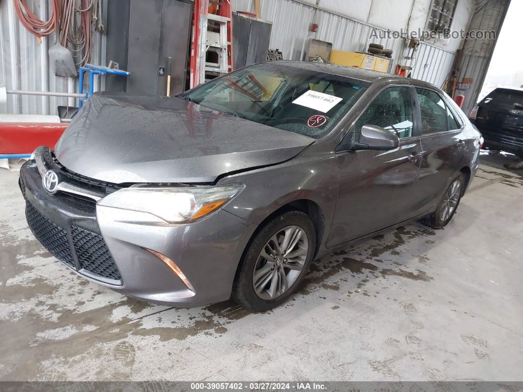 2017 Toyota Camry Se Gray vin: 4T1BF1FK8HU384387