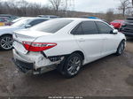 2017 Toyota Camry Se White vin: 4T1BF1FK8HU393199