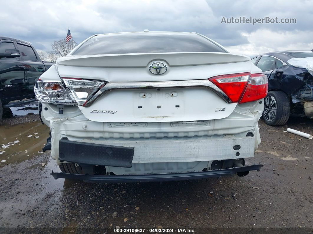 2017 Toyota Camry Se Белый vin: 4T1BF1FK8HU418683