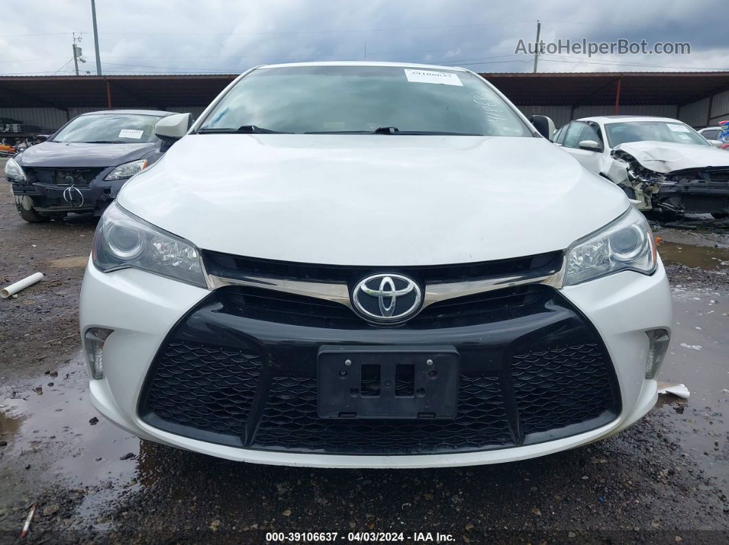 2017 Toyota Camry Se Белый vin: 4T1BF1FK8HU418683