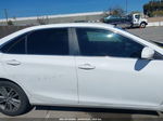 2017 Toyota Camry Se White vin: 4T1BF1FK8HU637658