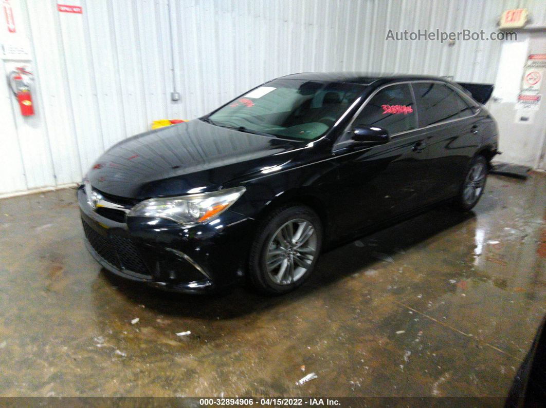 2017 Toyota Camry Xle/se/le/xse Black vin: 4T1BF1FK8HU741972