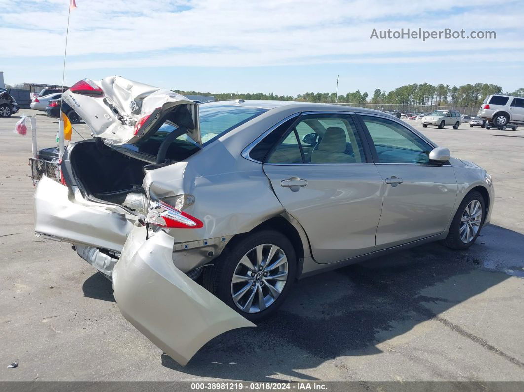 2017 Toyota Camry Xle Золотой vin: 4T1BF1FK8HU748016