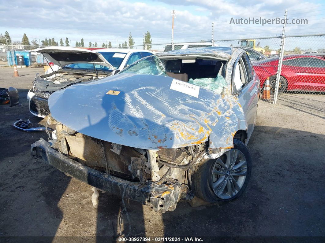 2017 Toyota Camry Se Silver vin: 4T1BF1FK8HU763311