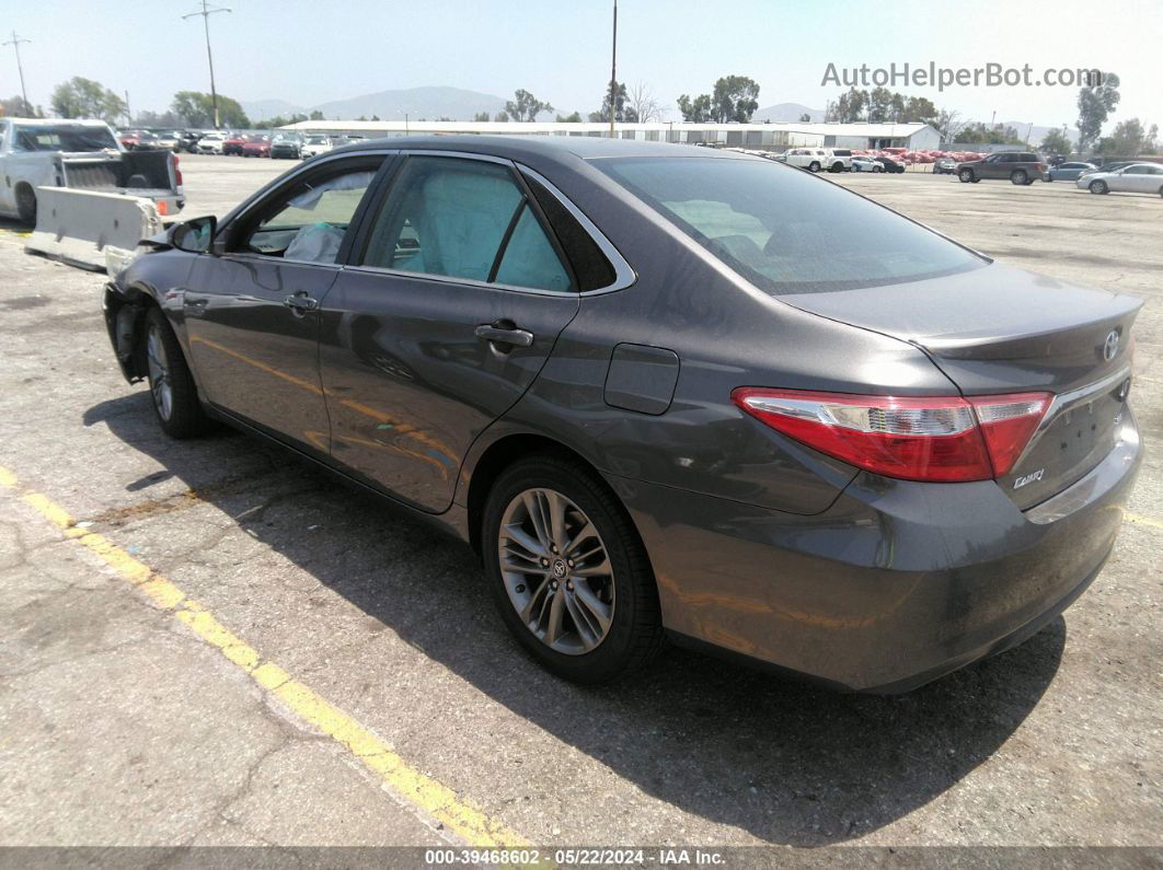 2017 Toyota Camry Se Gray vin: 4T1BF1FK8HU805332