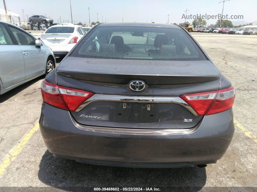 2017 Toyota Camry Se Gray vin: 4T1BF1FK8HU805332