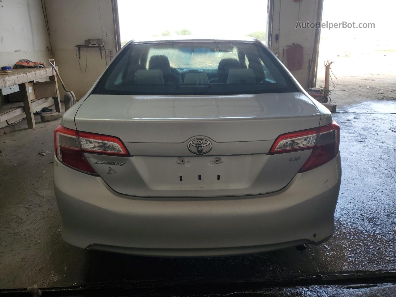 2012 Toyota Camry Base Silver vin: 4T1BF1FK9CU005051
