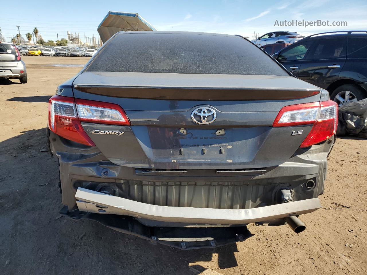 2012 Toyota Camry Base Серый vin: 4T1BF1FK9CU008161