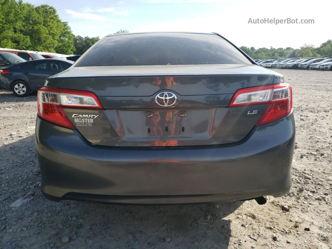 2012 Toyota Camry Base Серый vin: 4T1BF1FK9CU018088