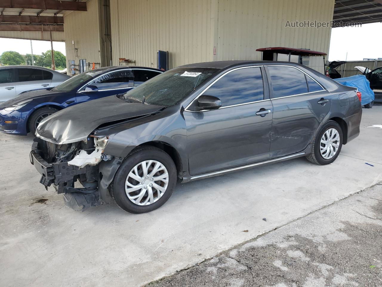 2012 Toyota Camry Base Gray vin: 4T1BF1FK9CU044741