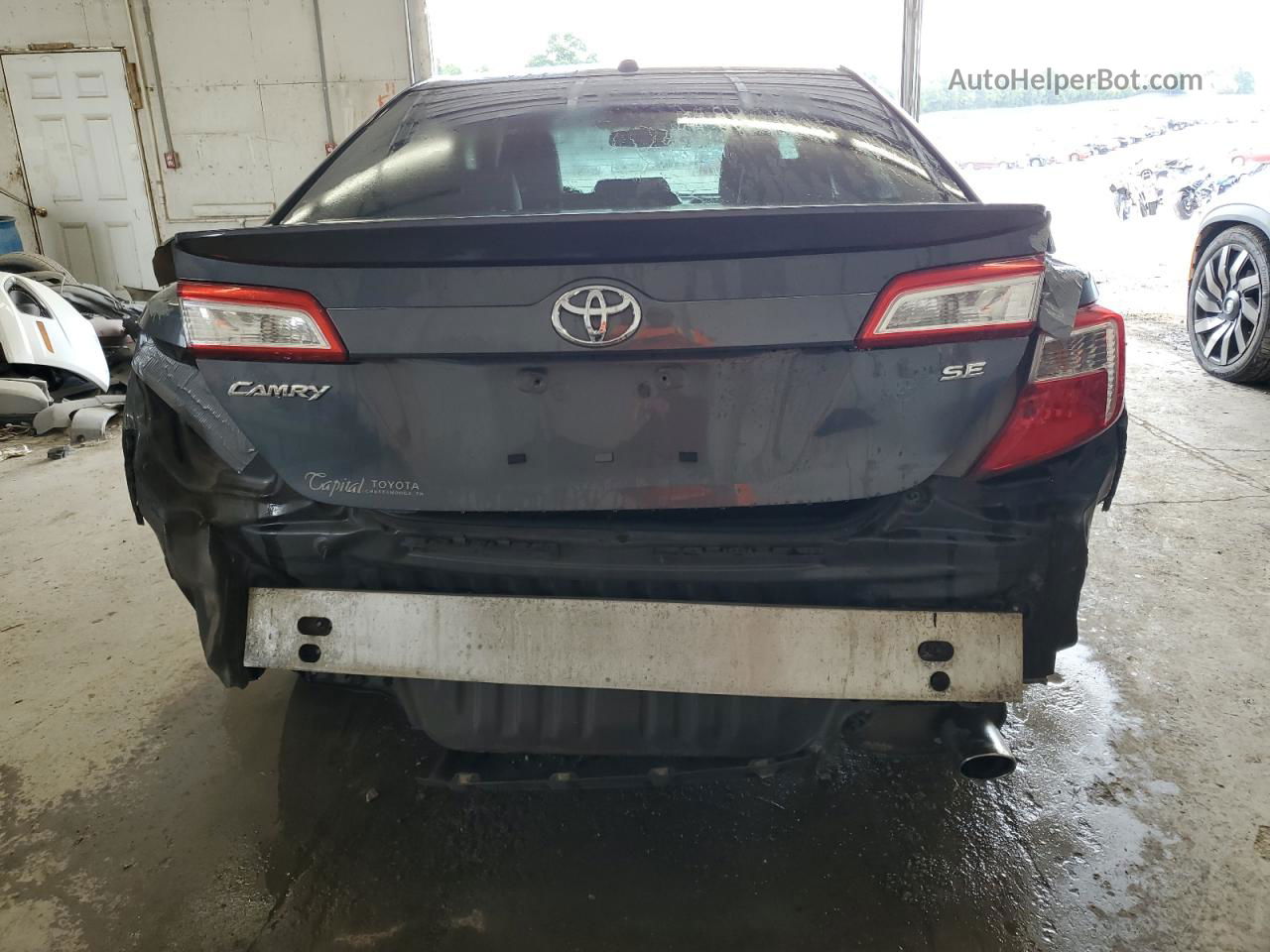 2012 Toyota Camry Base Серый vin: 4T1BF1FK9CU056176