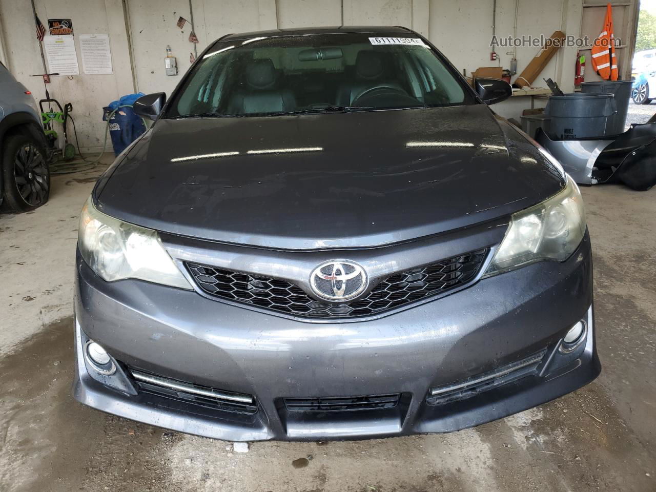 2012 Toyota Camry Base Серый vin: 4T1BF1FK9CU056176