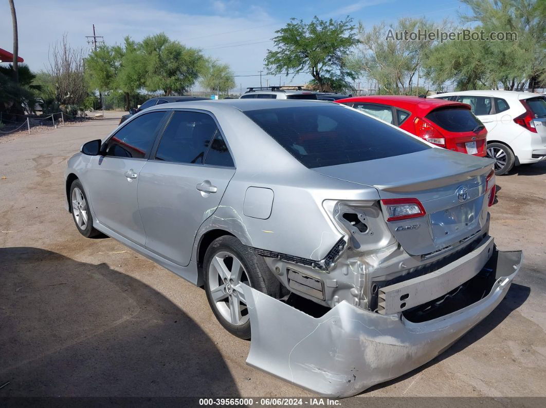 2012 Toyota Camry Se Silver vin: 4T1BF1FK9CU061040