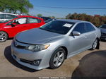 2012 Toyota Camry Se Silver vin: 4T1BF1FK9CU061040