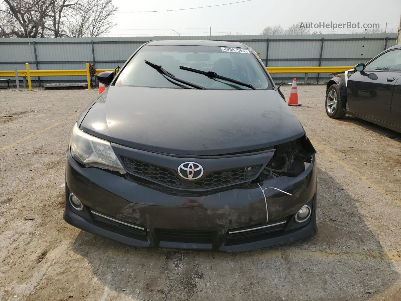 2012 Toyota Camry Base Черный vin: 4T1BF1FK9CU100466