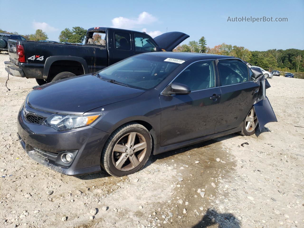 2012 Toyota Camry Base Gray vin: 4T1BF1FK9CU119227