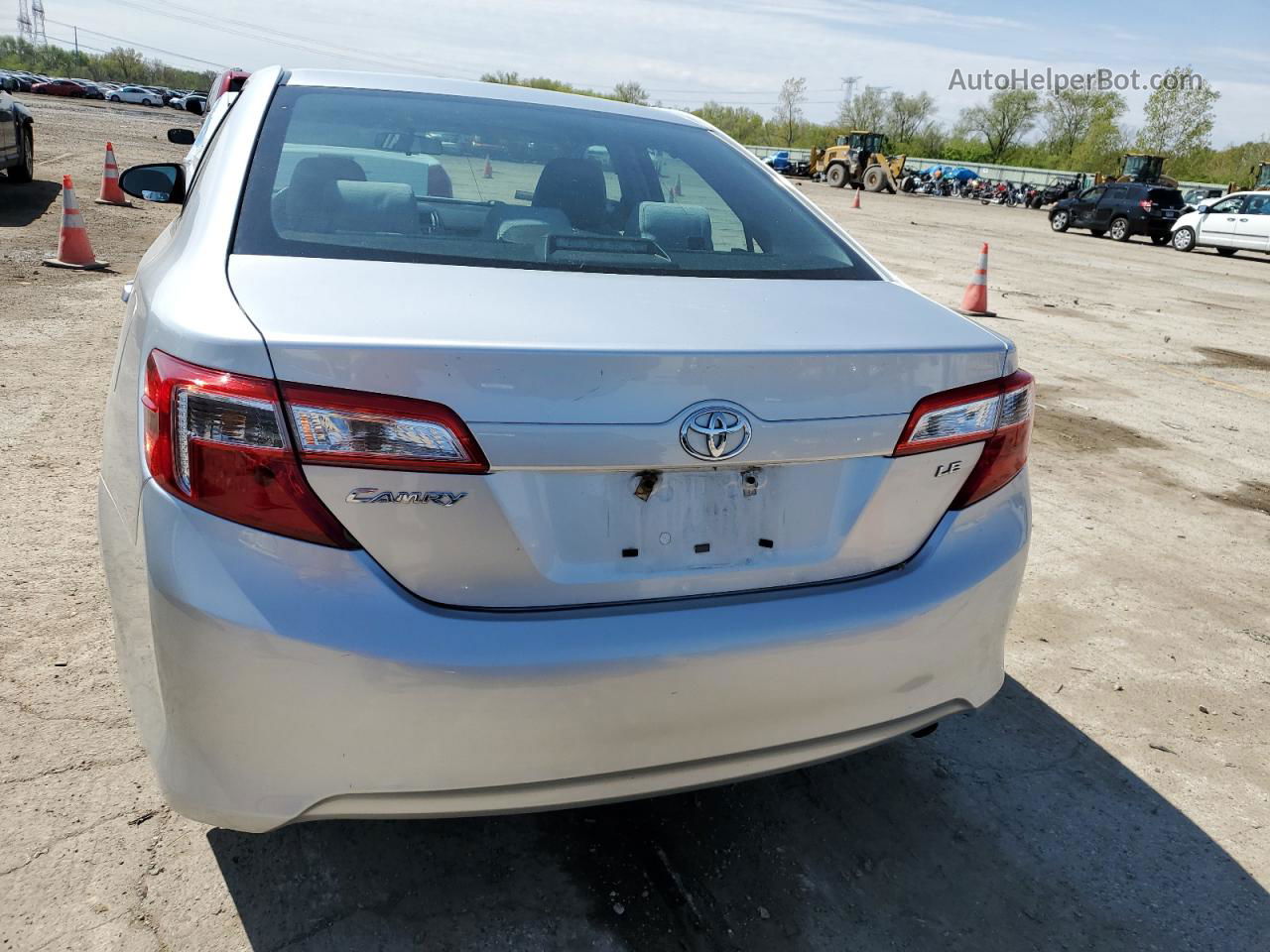 2012 Toyota Camry Base Silver vin: 4T1BF1FK9CU154415