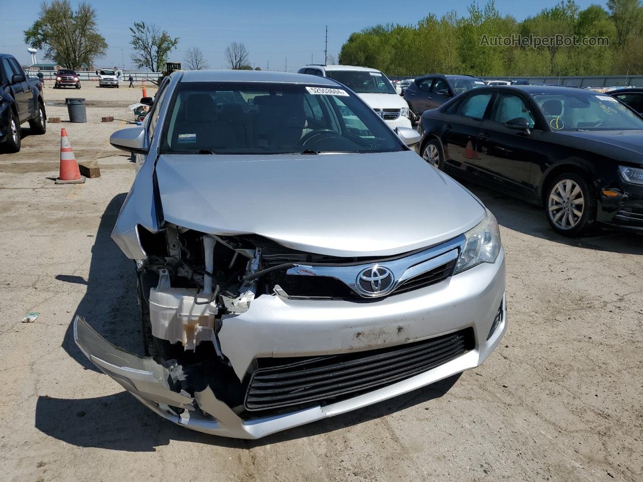 2012 Toyota Camry Base Silver vin: 4T1BF1FK9CU154415