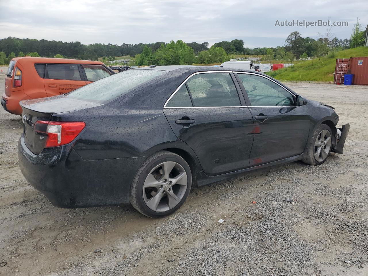 2012 Toyota Camry Base Черный vin: 4T1BF1FK9CU163308