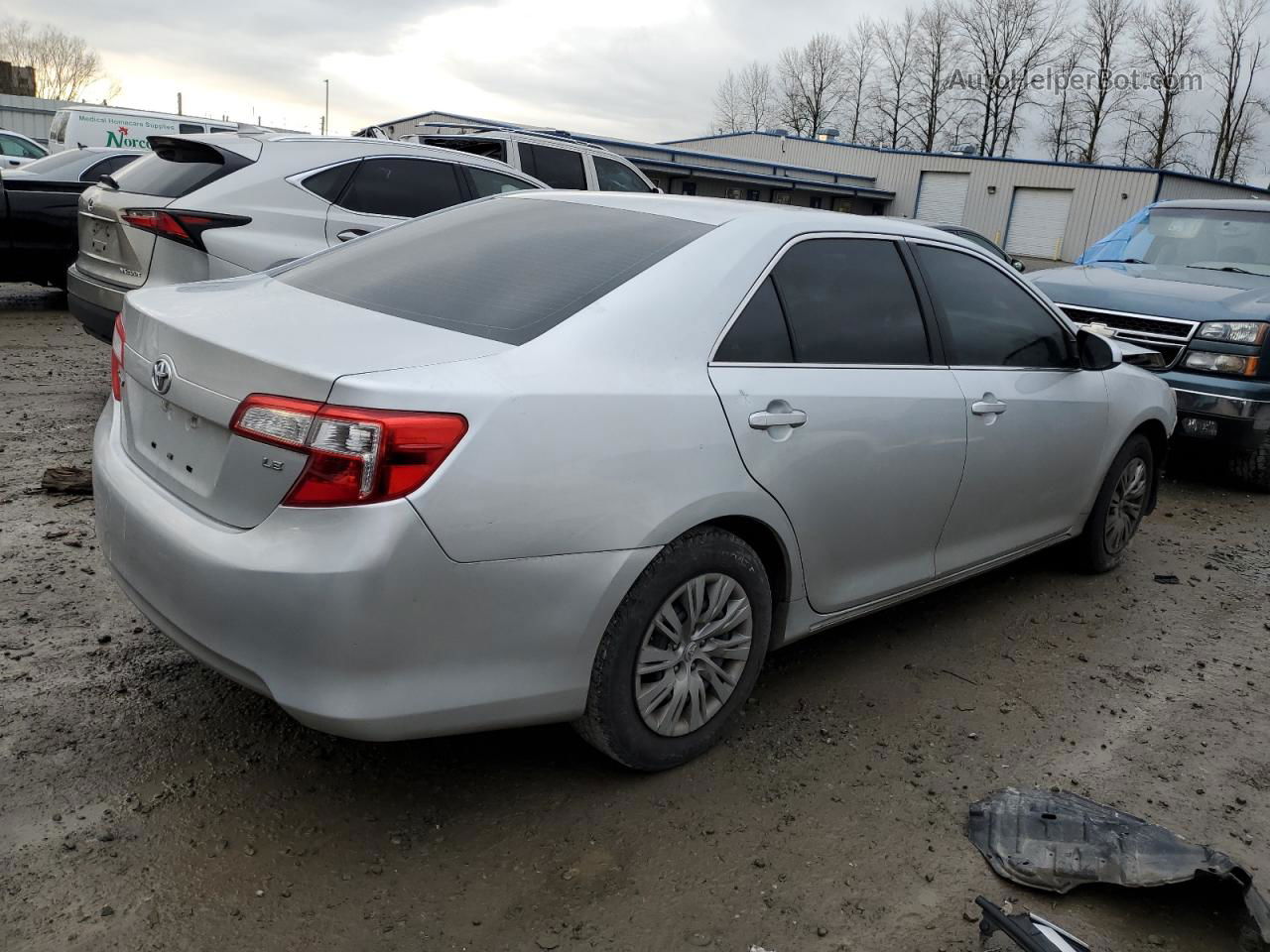 2012 Toyota Camry Base Silver vin: 4T1BF1FK9CU169271