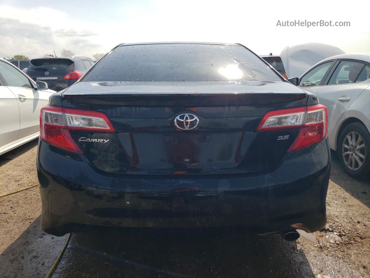 2012 Toyota Camry Base Black vin: 4T1BF1FK9CU177581