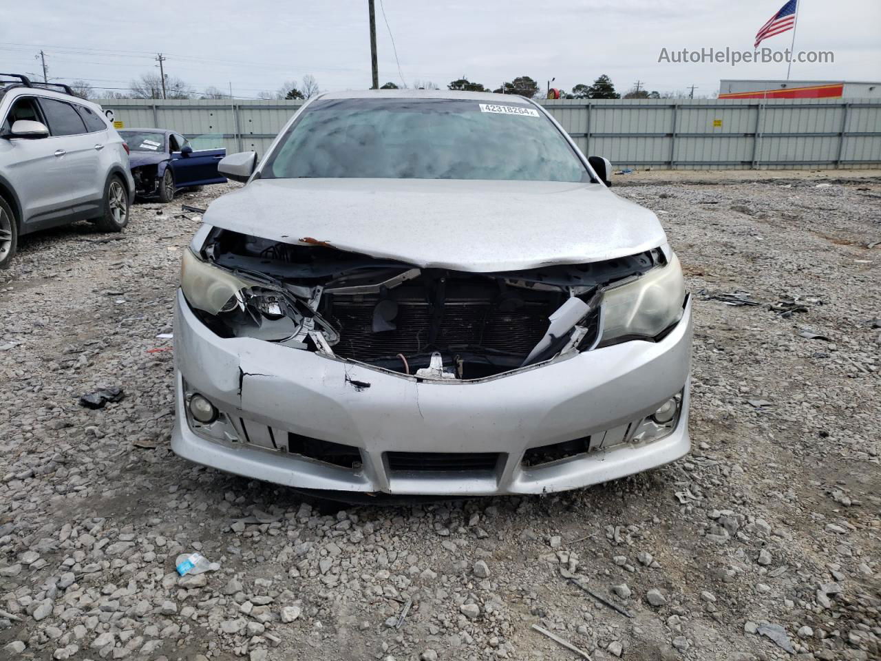 2012 Toyota Camry Base Silver vin: 4T1BF1FK9CU179055