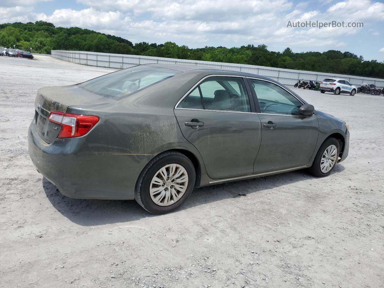 2012 Toyota Camry Base Зеленый vin: 4T1BF1FK9CU567225