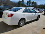 2012 Toyota Camry Base White vin: 4T1BF1FK9CU583375