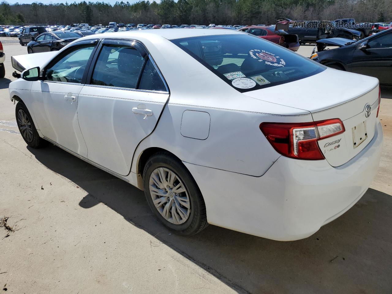 2012 Toyota Camry Base White vin: 4T1BF1FK9CU583375