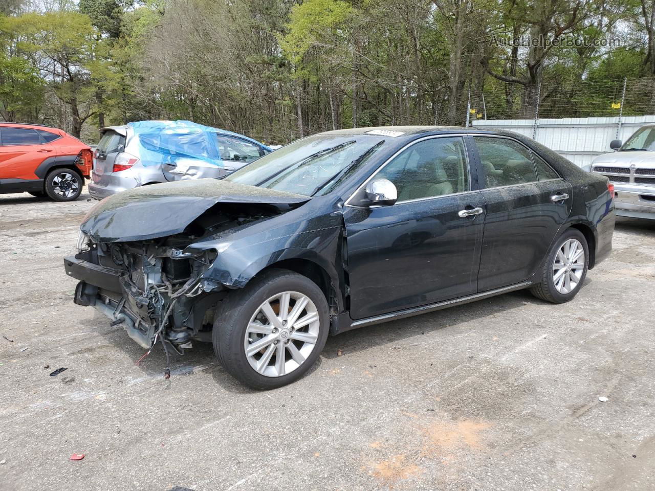 2012 Toyota Camry Base Blue vin: 4T1BF1FK9CU592027