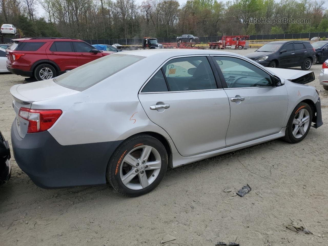 2012 Toyota Camry Base Silver vin: 4T1BF1FK9CU594697