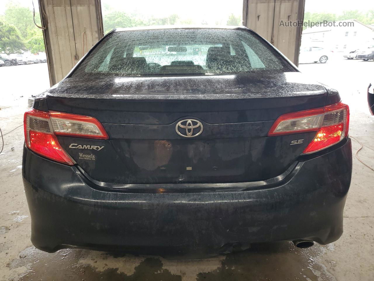 2012 Toyota Camry Base Black vin: 4T1BF1FK9CU601910