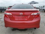 2012 Toyota Camry Base Red vin: 4T1BF1FK9CU617878