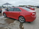 2012 Toyota Camry Base Red vin: 4T1BF1FK9CU617878