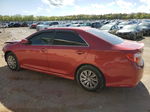 2012 Toyota Camry Base Red vin: 4T1BF1FK9CU624894