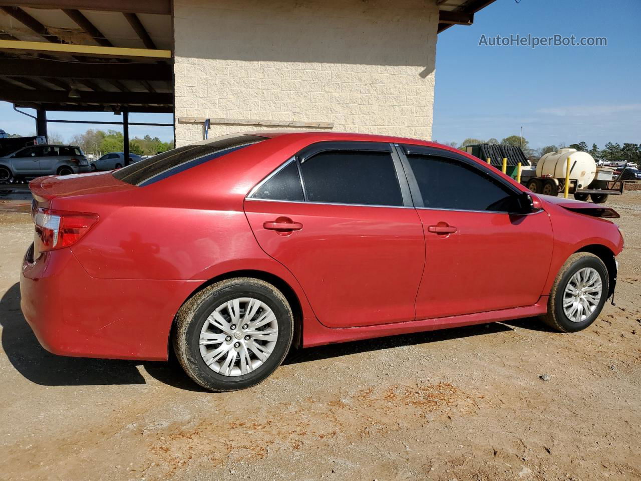 2012 Toyota Camry Base Red vin: 4T1BF1FK9CU624894