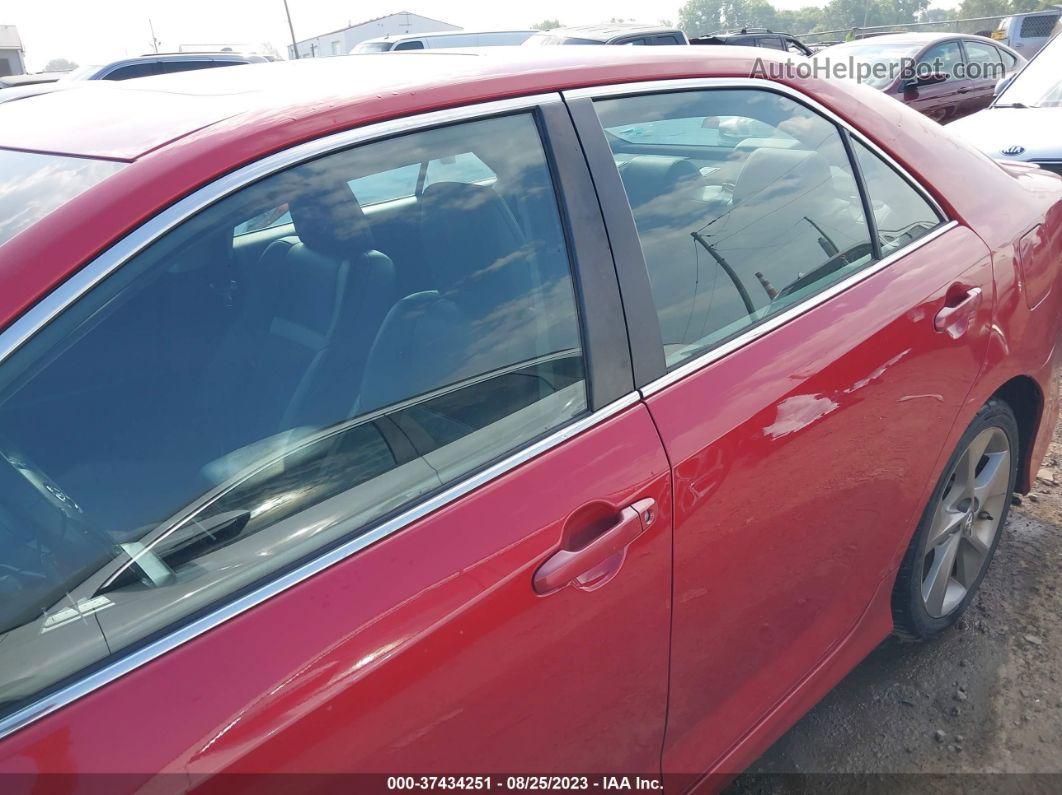 2012 Toyota Camry Se Limited Edition Red vin: 4T1BF1FK9CU627245