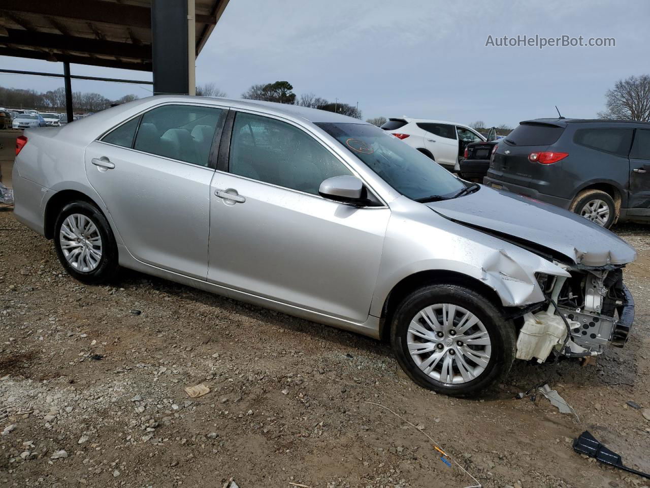 2012 Toyota Camry Base Silver vin: 4T1BF1FK9CU636916