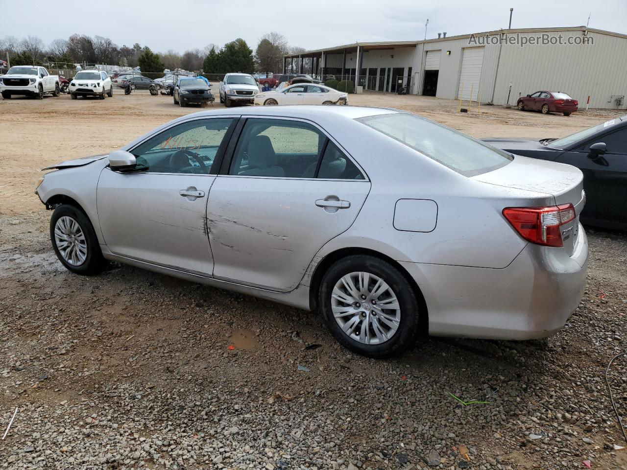 2012 Toyota Camry Base Silver vin: 4T1BF1FK9CU636916