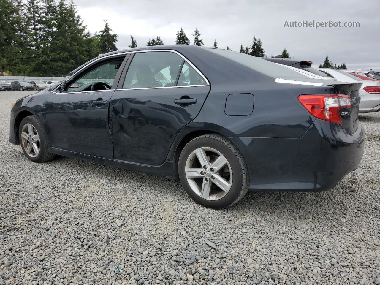 2013 Toyota Camry L Black vin: 4T1BF1FK9DU213819