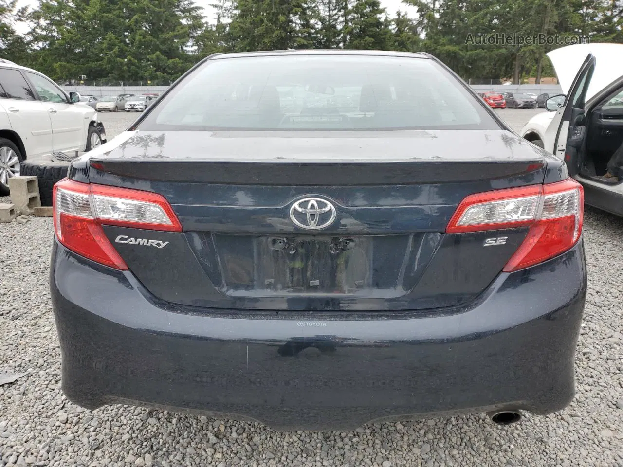 2013 Toyota Camry L Черный vin: 4T1BF1FK9DU213819