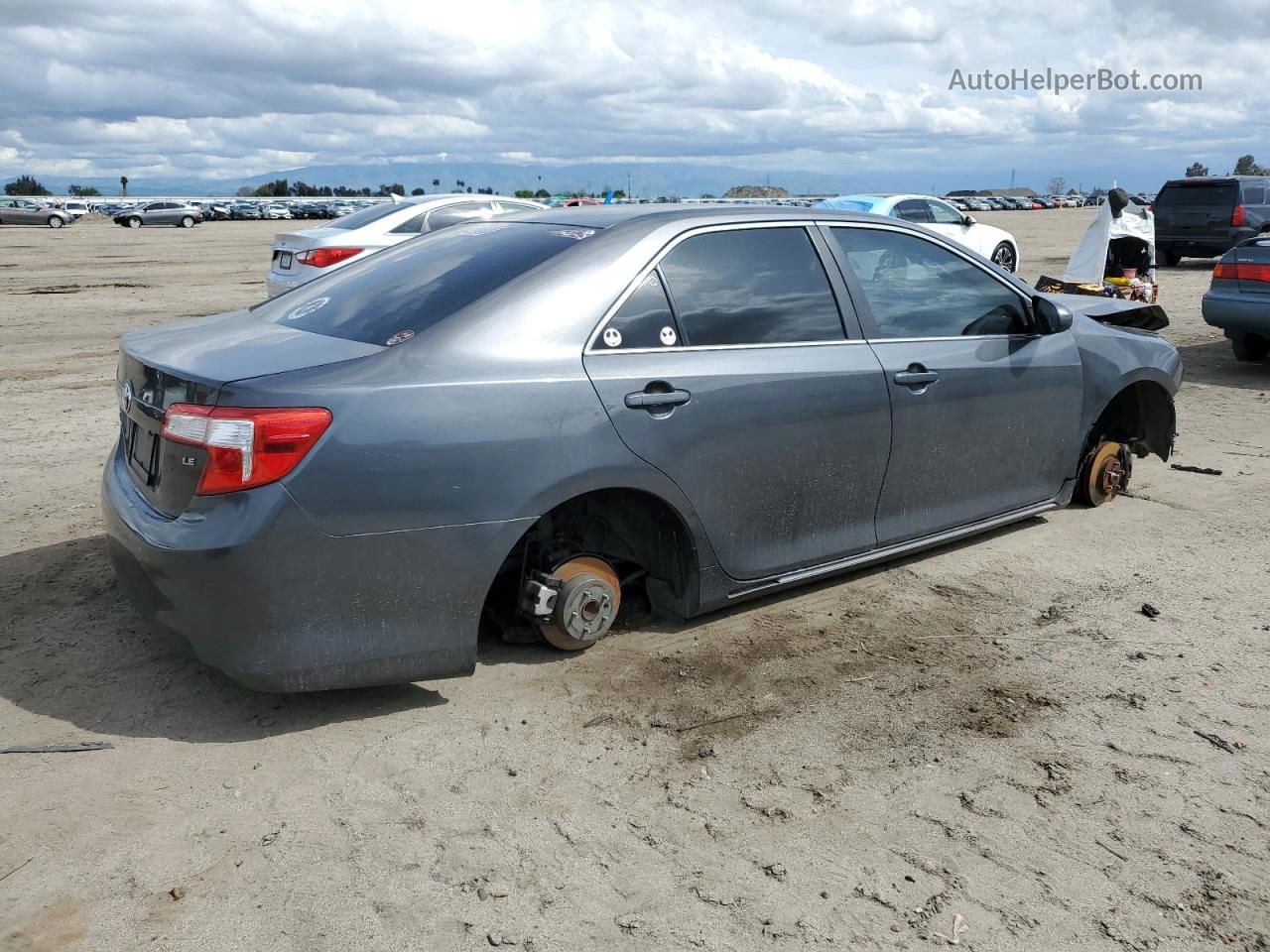 2013 Toyota Camry L Gray vin: 4T1BF1FK9DU220852